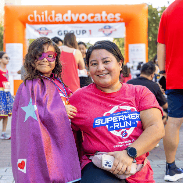 Superhero Run Fundraising Event Child Advocates Houston Texas